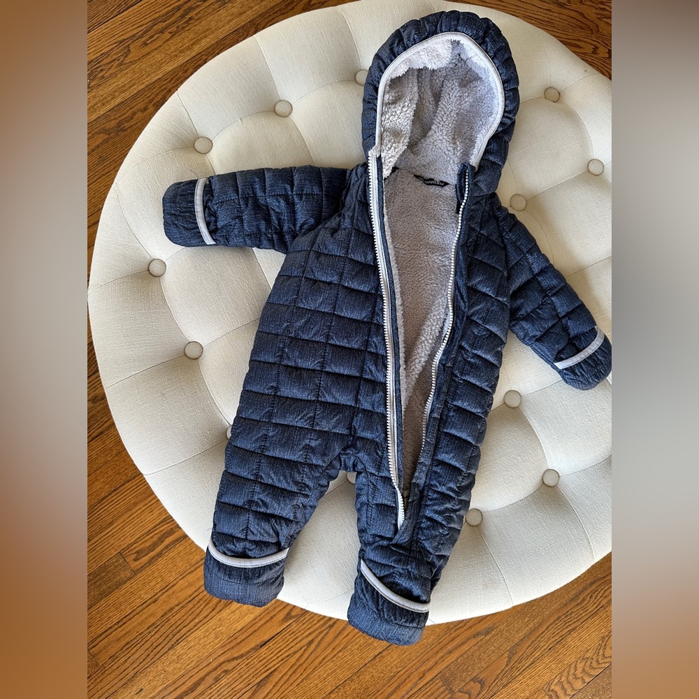 Snowy Baby Bunting Snowsuit
